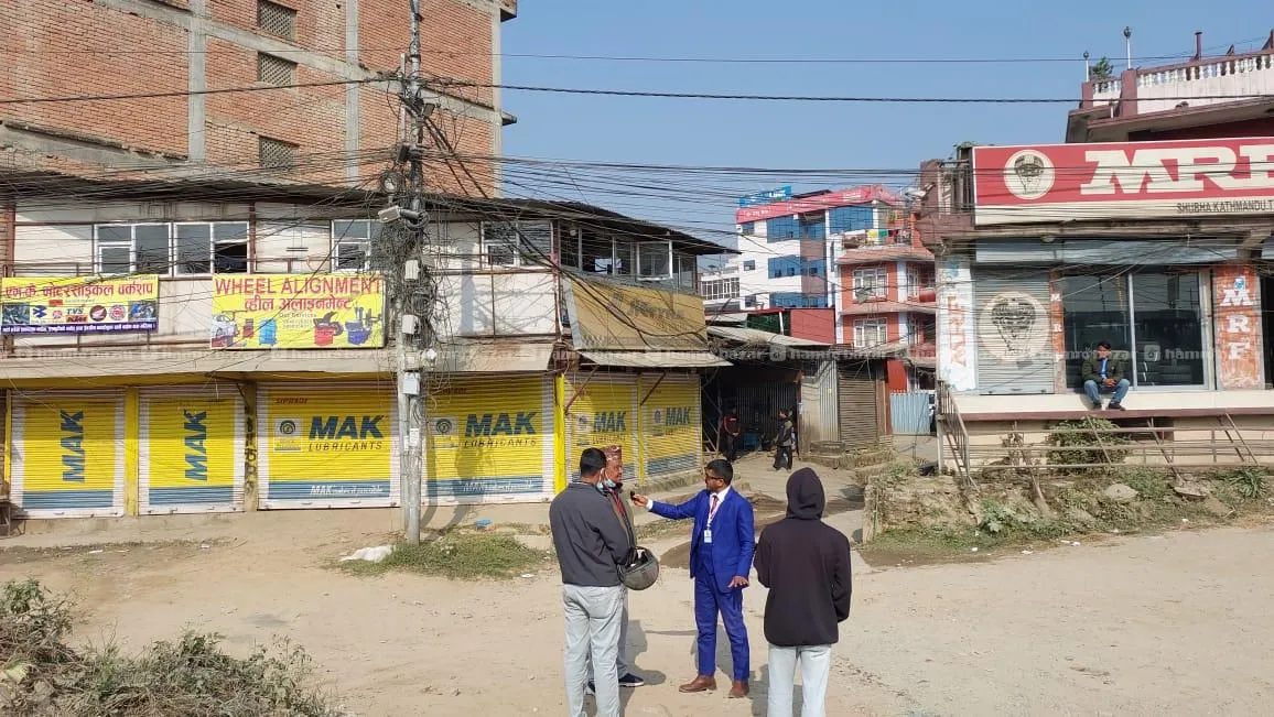 10 anna Commercial land sale Dhunedhara ring road 3