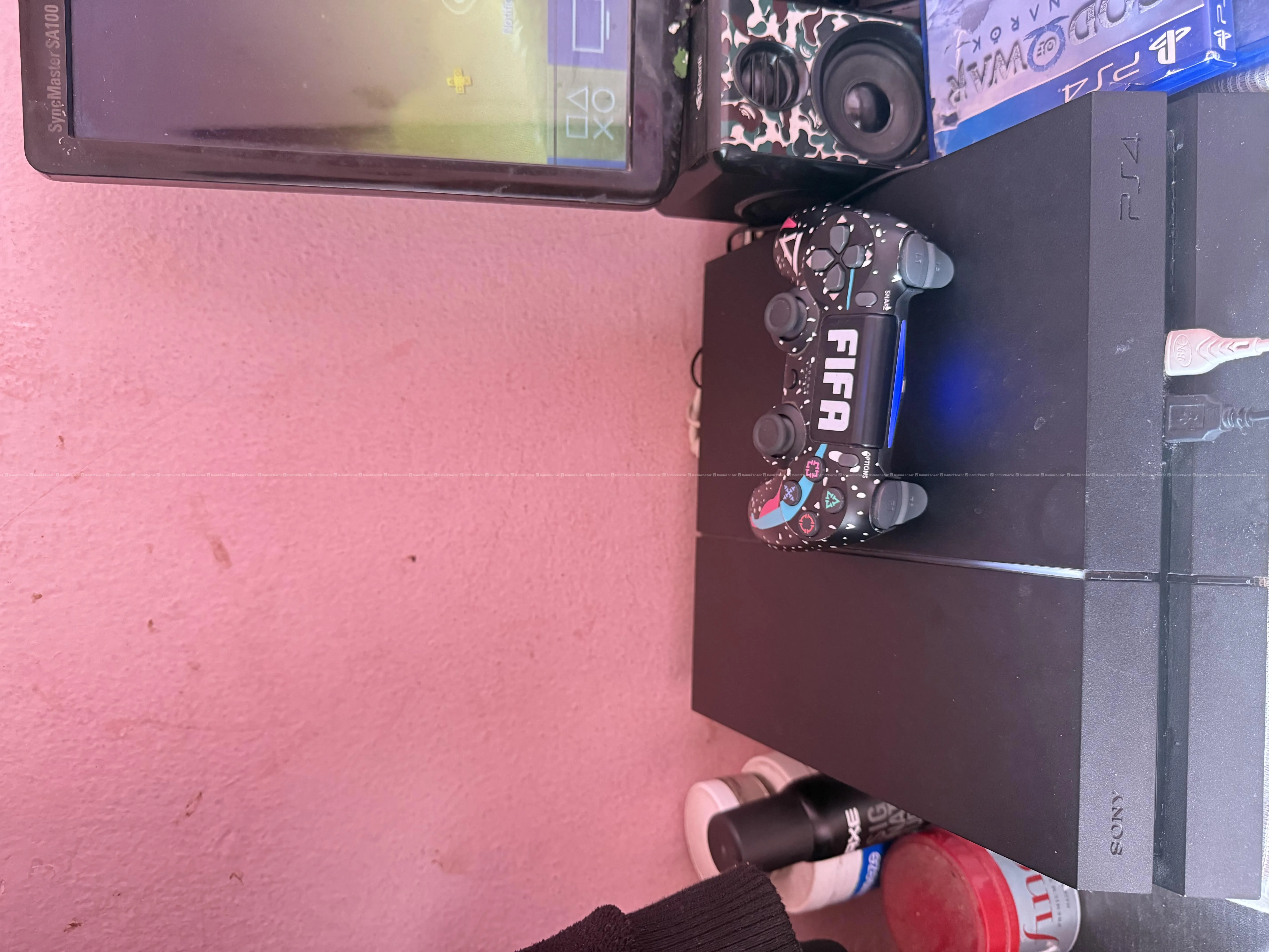 Ps4 with monitor 2