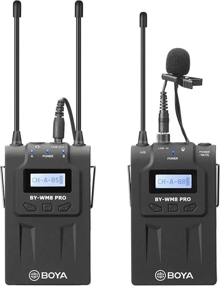 Boya BY-WM6 wireless microphone 3