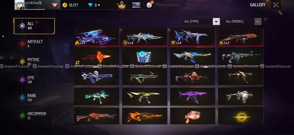 Freefire Id On Sell 2