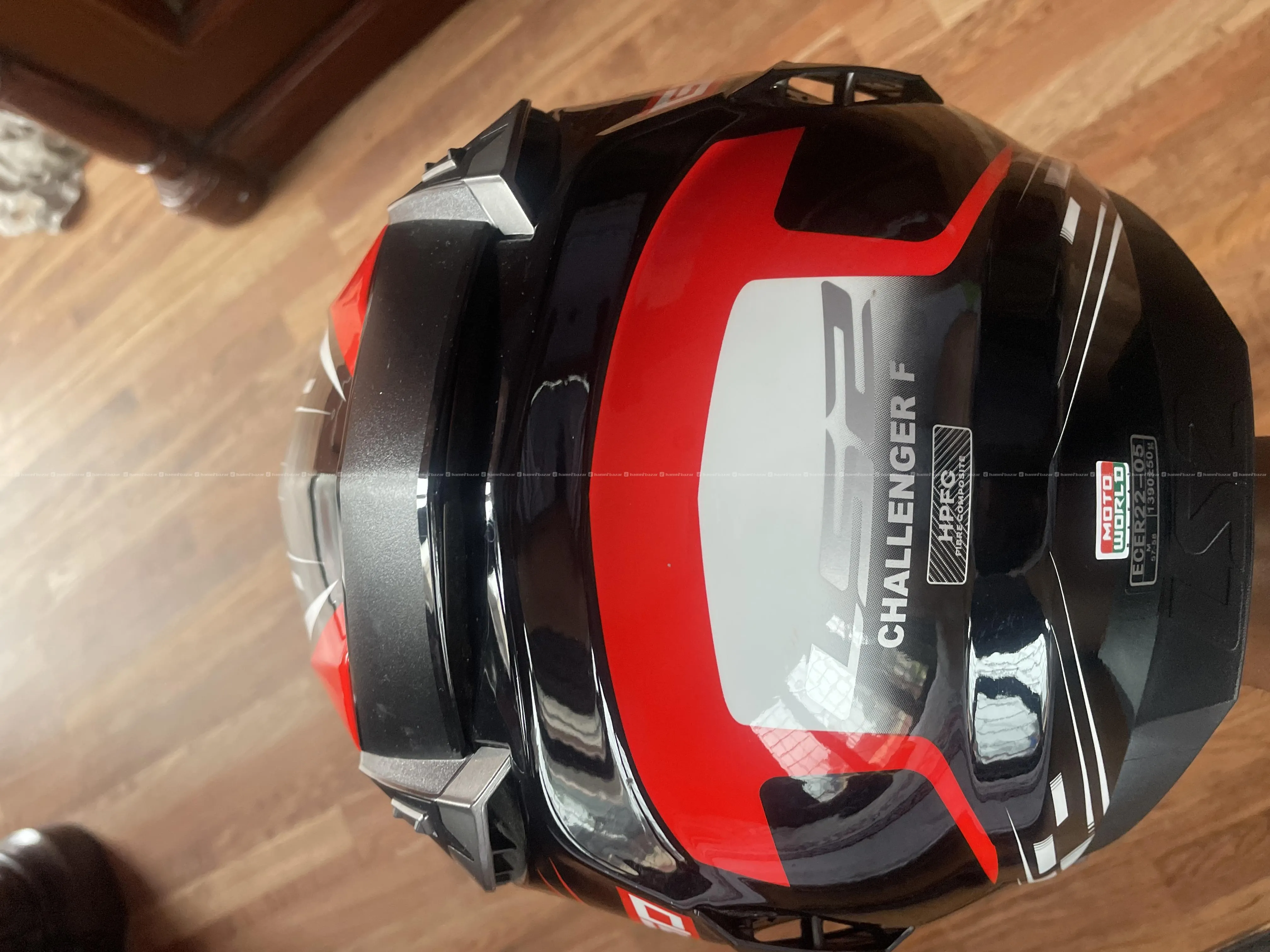 LS2 Challenger GP red helmet for sale 2