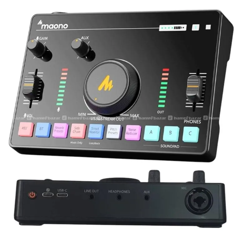 Maono AMC2 Neo All-in-One Audio Interface for Live 4