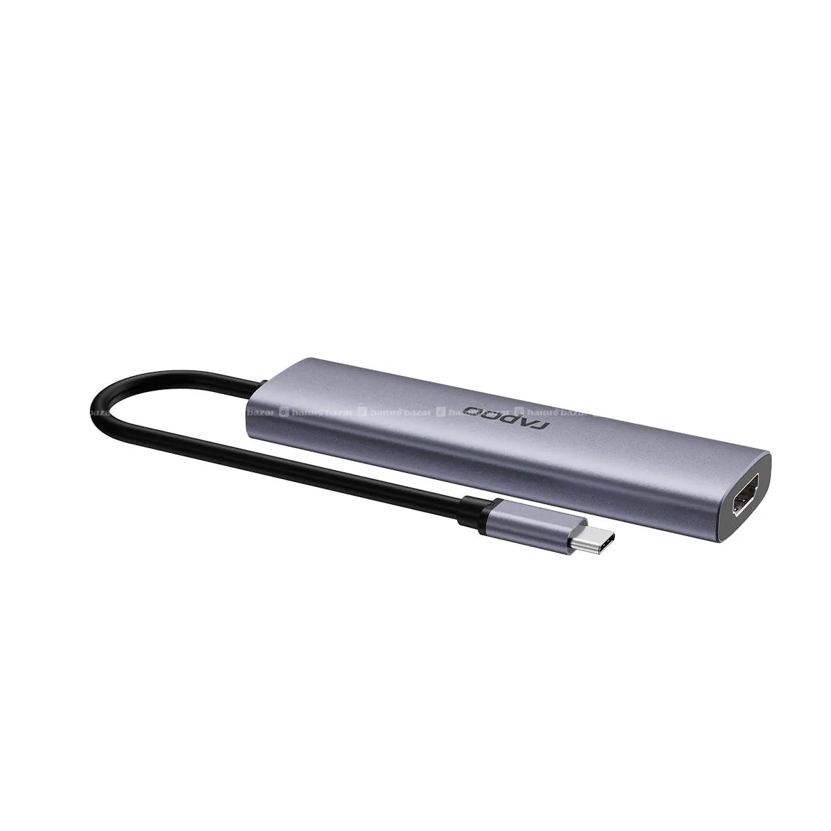 Rapoo XD61 USB C Hub 6-in-1 4K@60Hz HDMI, 100W PD 5
