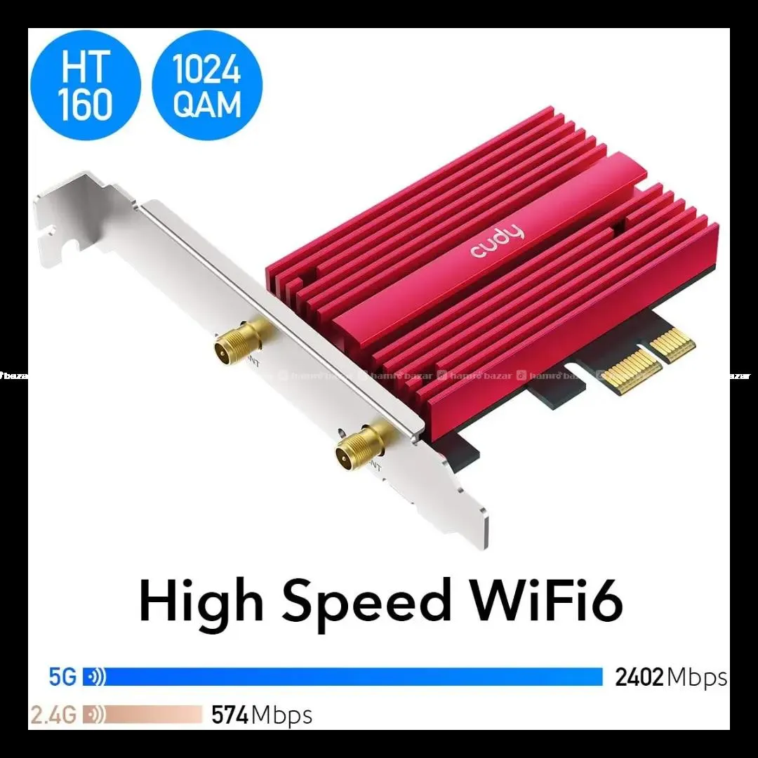 cudy AX5400 Wi-Fi 6E Bluetooth 5.3 Adaptor 5