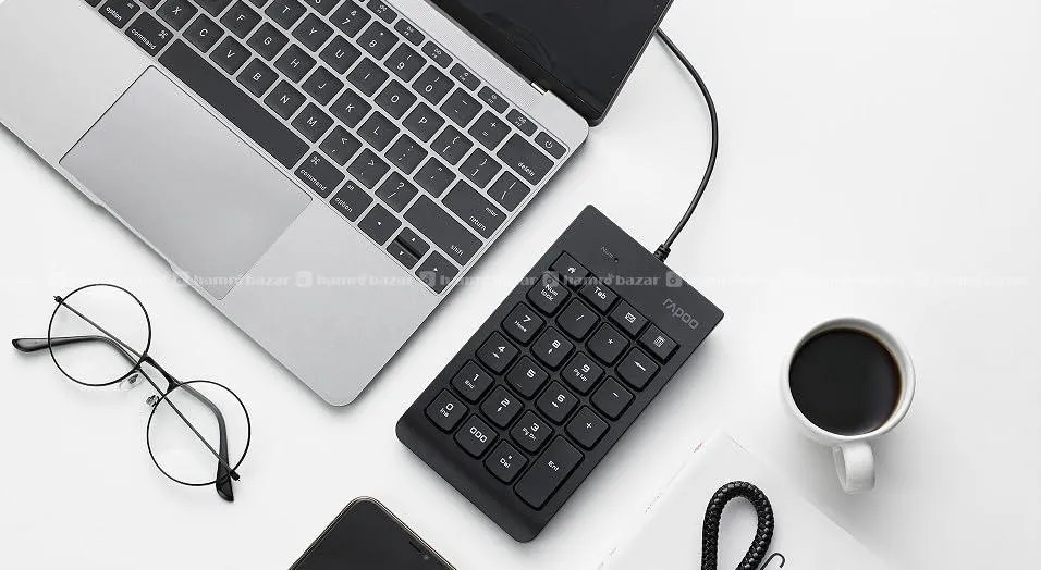 Rapoo K10 Numeric Keyboard, Black 2