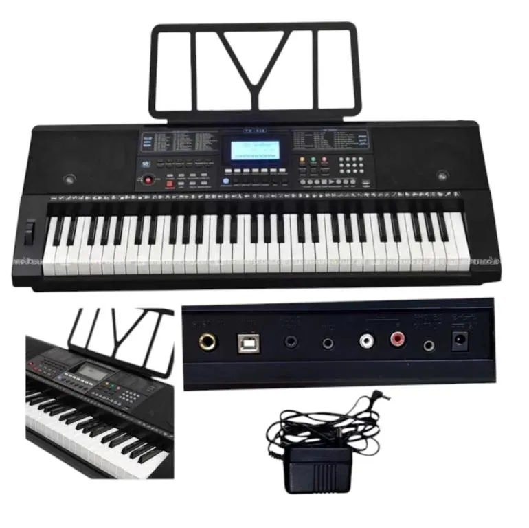 Yongmei YM-928 61 Key Midi Touch Respond Keyboard 3