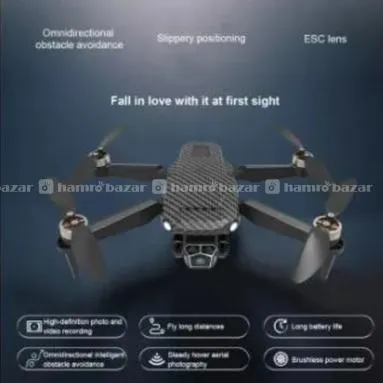 K2 4K HD Foldable Drone With Remote Control, Gestu 2