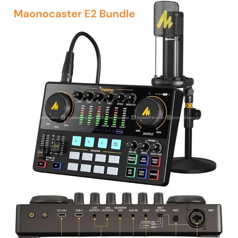 Maono Maonocaster E2 Bundle Sets UK Virson 2