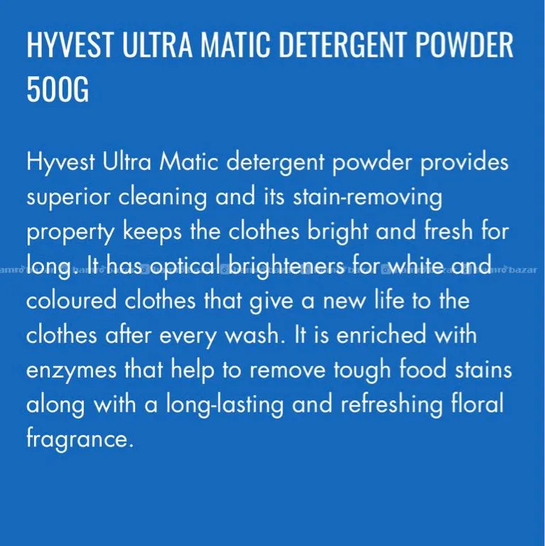 Hyvest Ultra Matic Detergent Powder 2