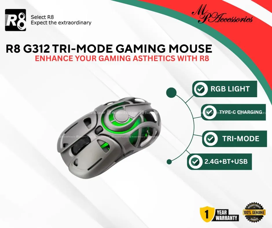 R8 G312 Wireless Gaming Mouse 2