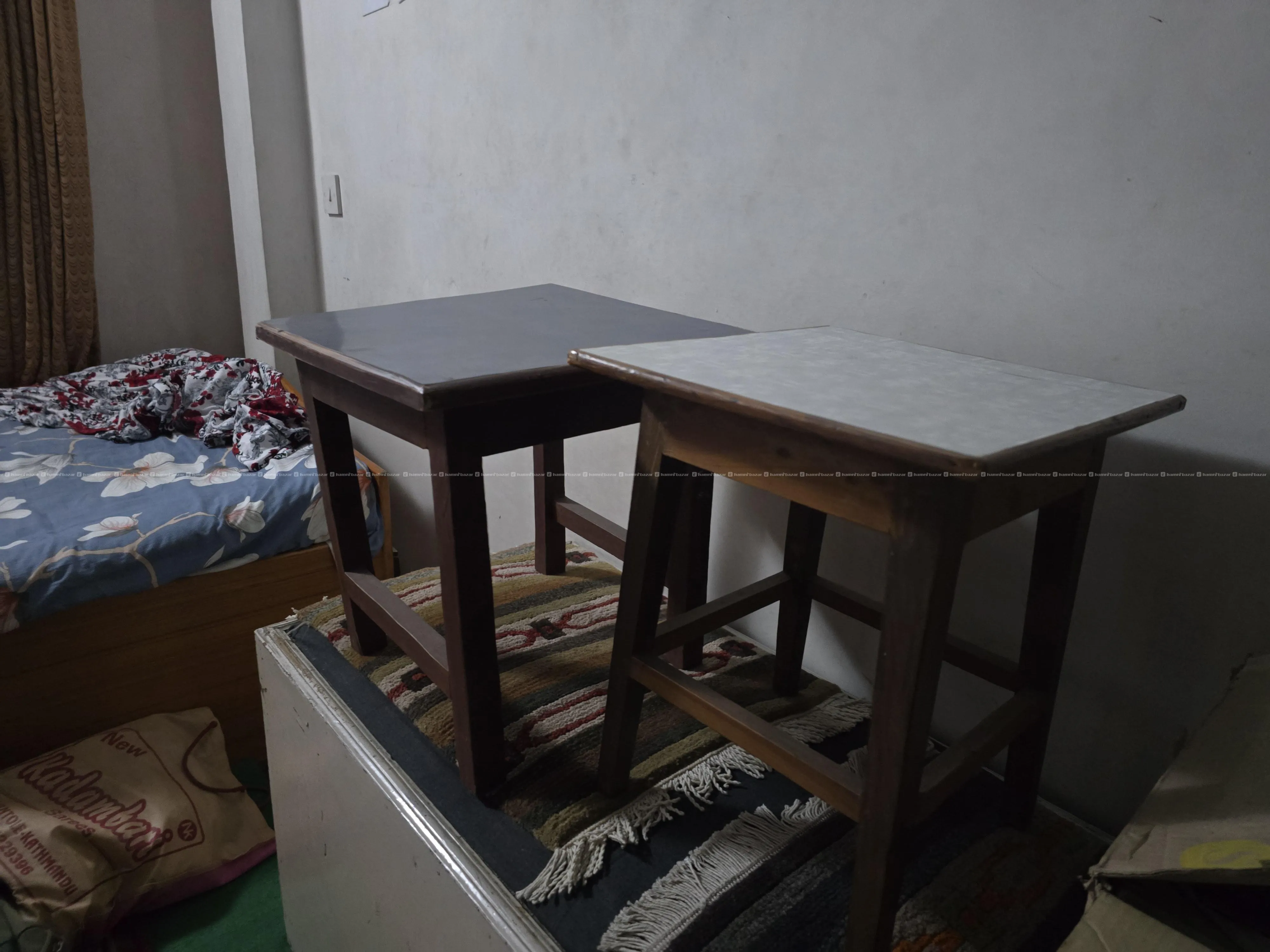 Chair Stool Wooden Stool Set for Sale 3