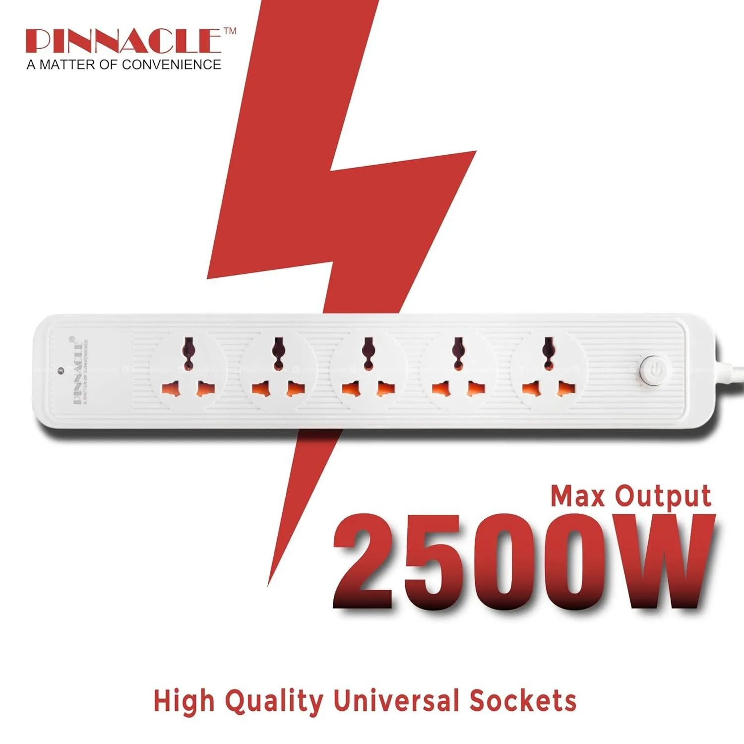 Pinnacle 5 SOCKET SURGE PROTECTER PA-176 Cord 3
