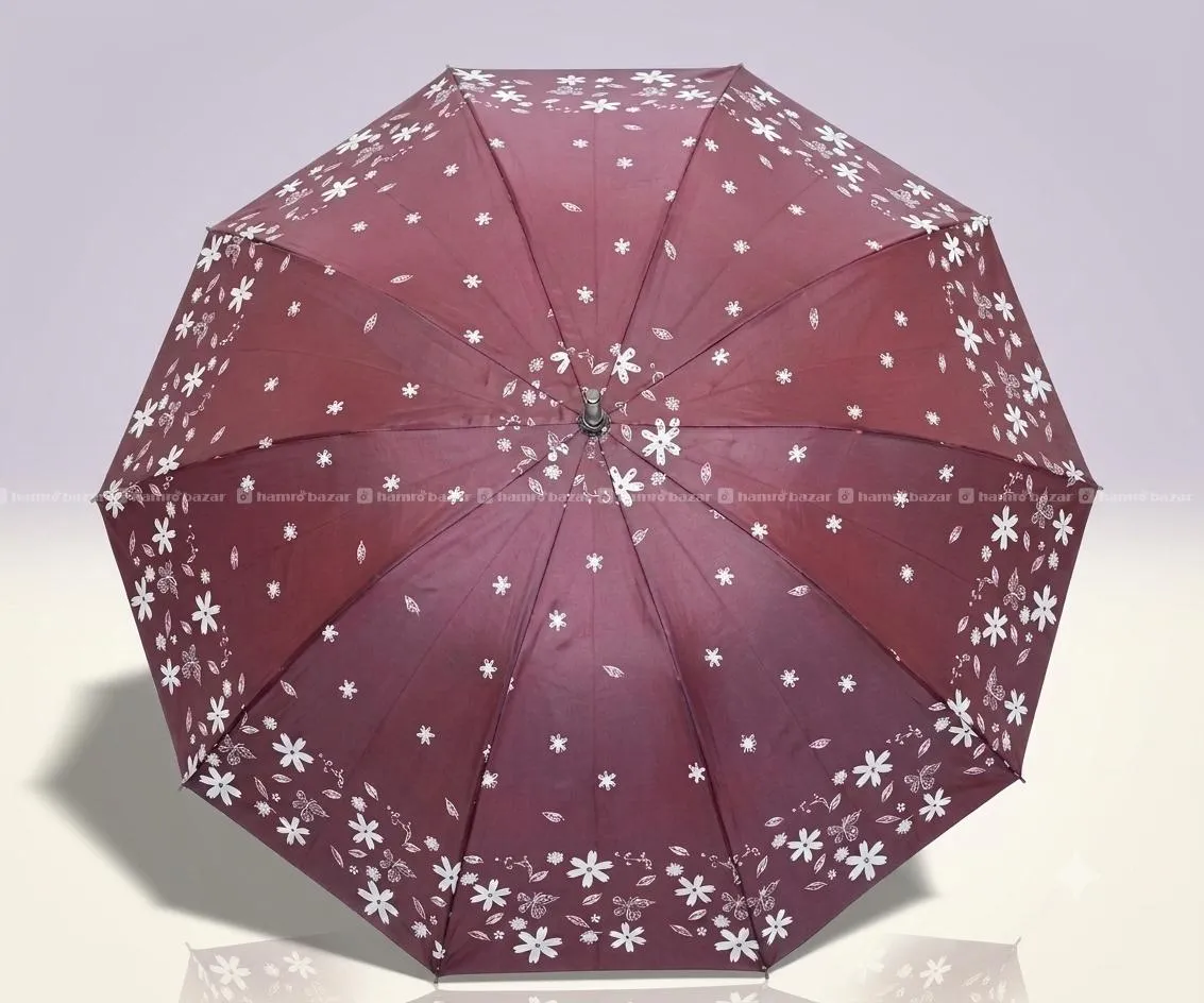 Double Coated 3 Fold Umbrella 4