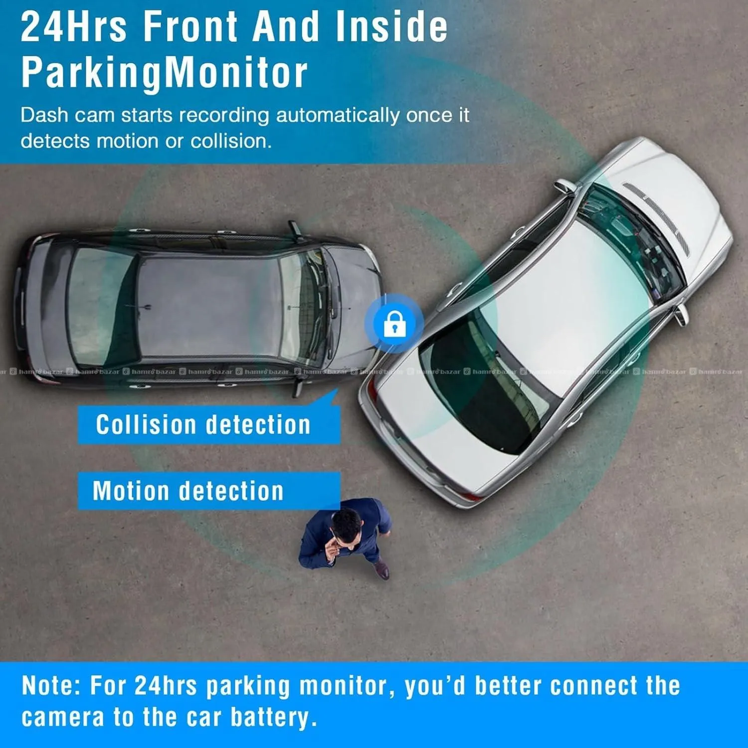 3-Channel Full HD Multi-Angle Car Dash Camera 2
