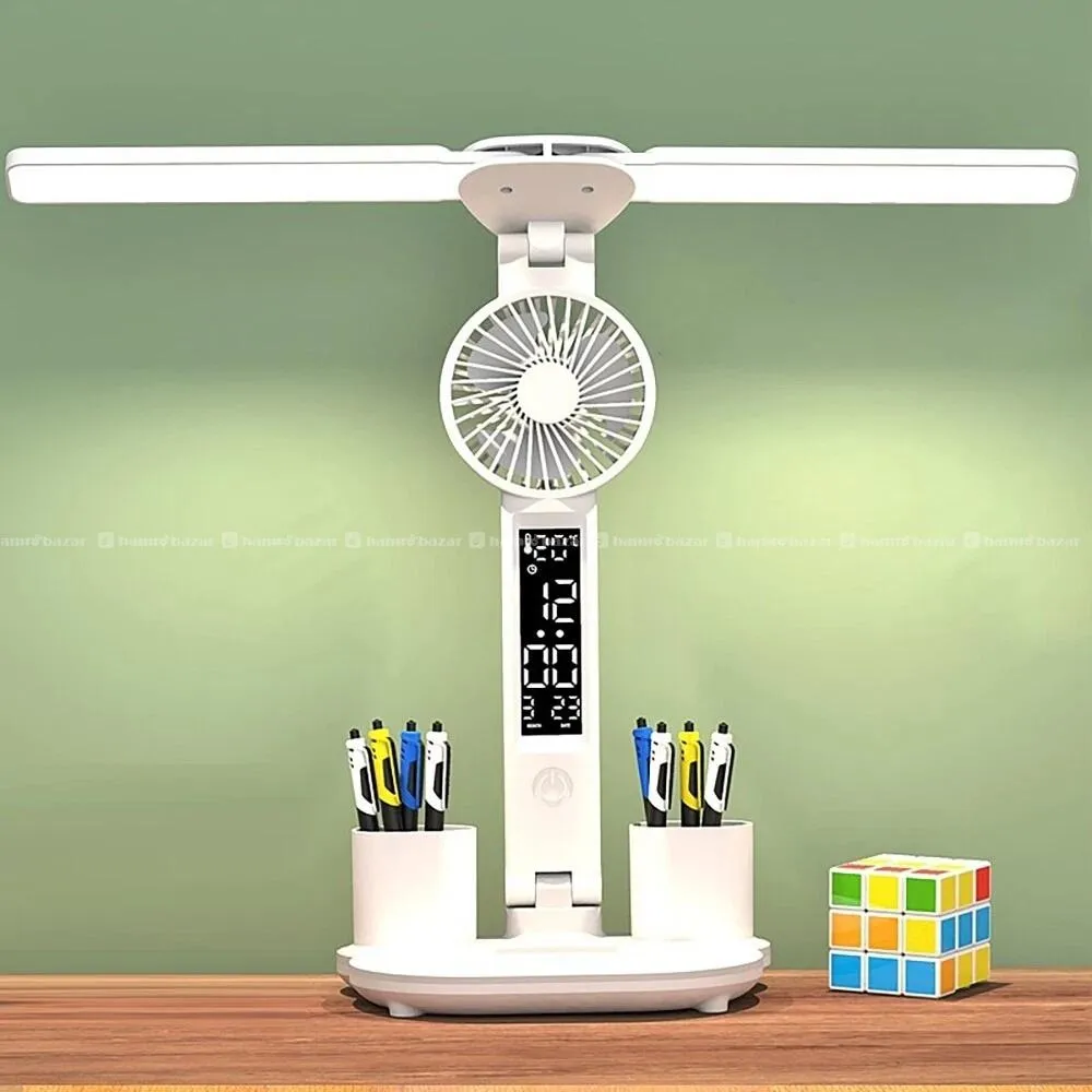 LED Desk Lamp USB Dimmable Touch Foldable 7
