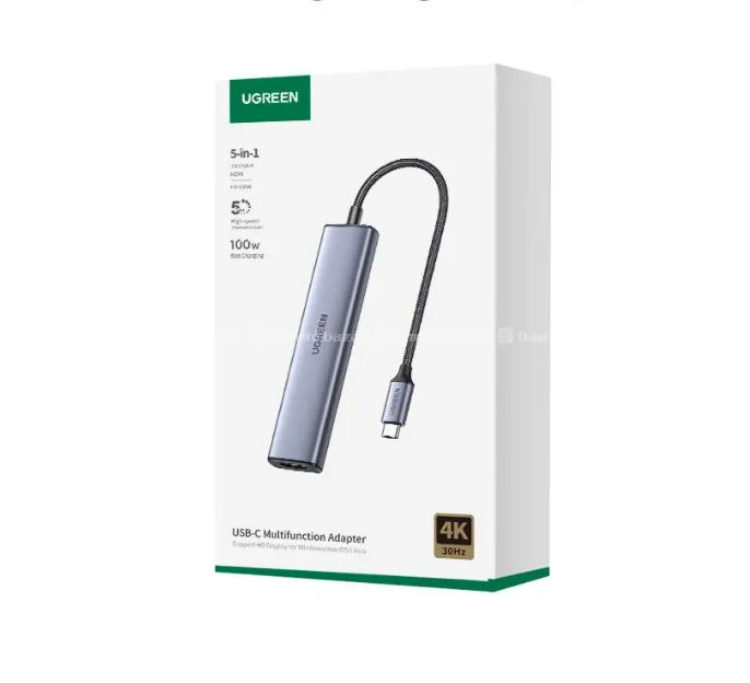 UGREEN USB C Hub 5 in 1 Multiport USB Adapter 3