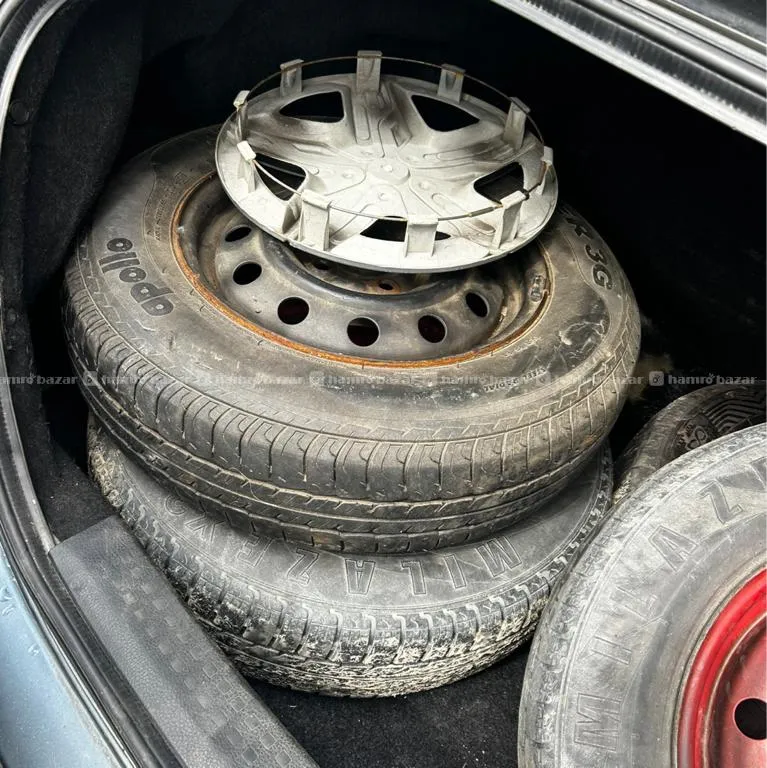 Tyre And Rim Swift Dezire 2