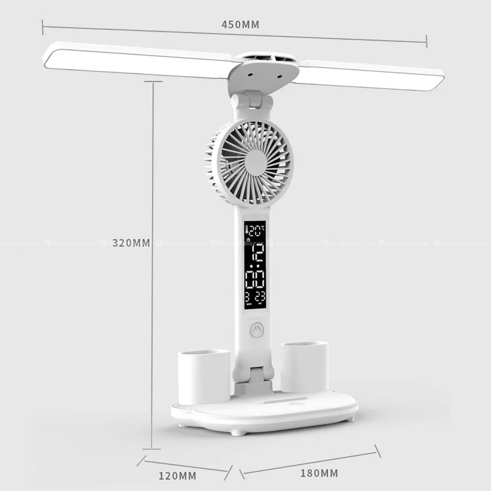 LED Desk Lamp USB Dimmable Touch Foldable 2