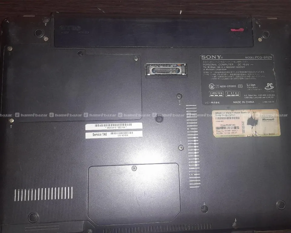 Vintage Sony VAIO PCG-6R2N Laptop For Sale 3