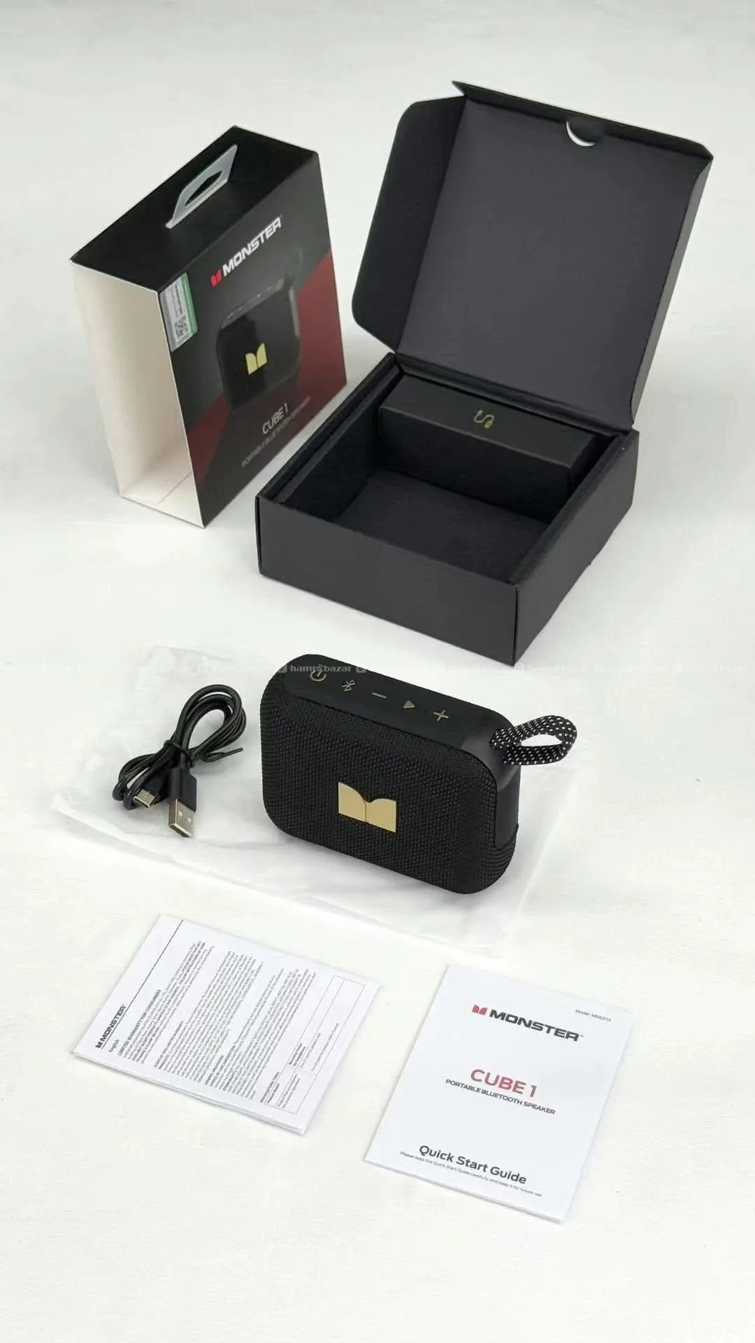 Monster Cube 1 Portable Bluetooth Speaker 8