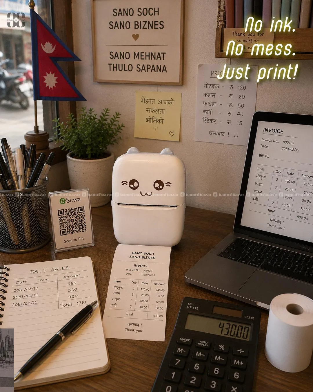 Portable Mini Printer 6