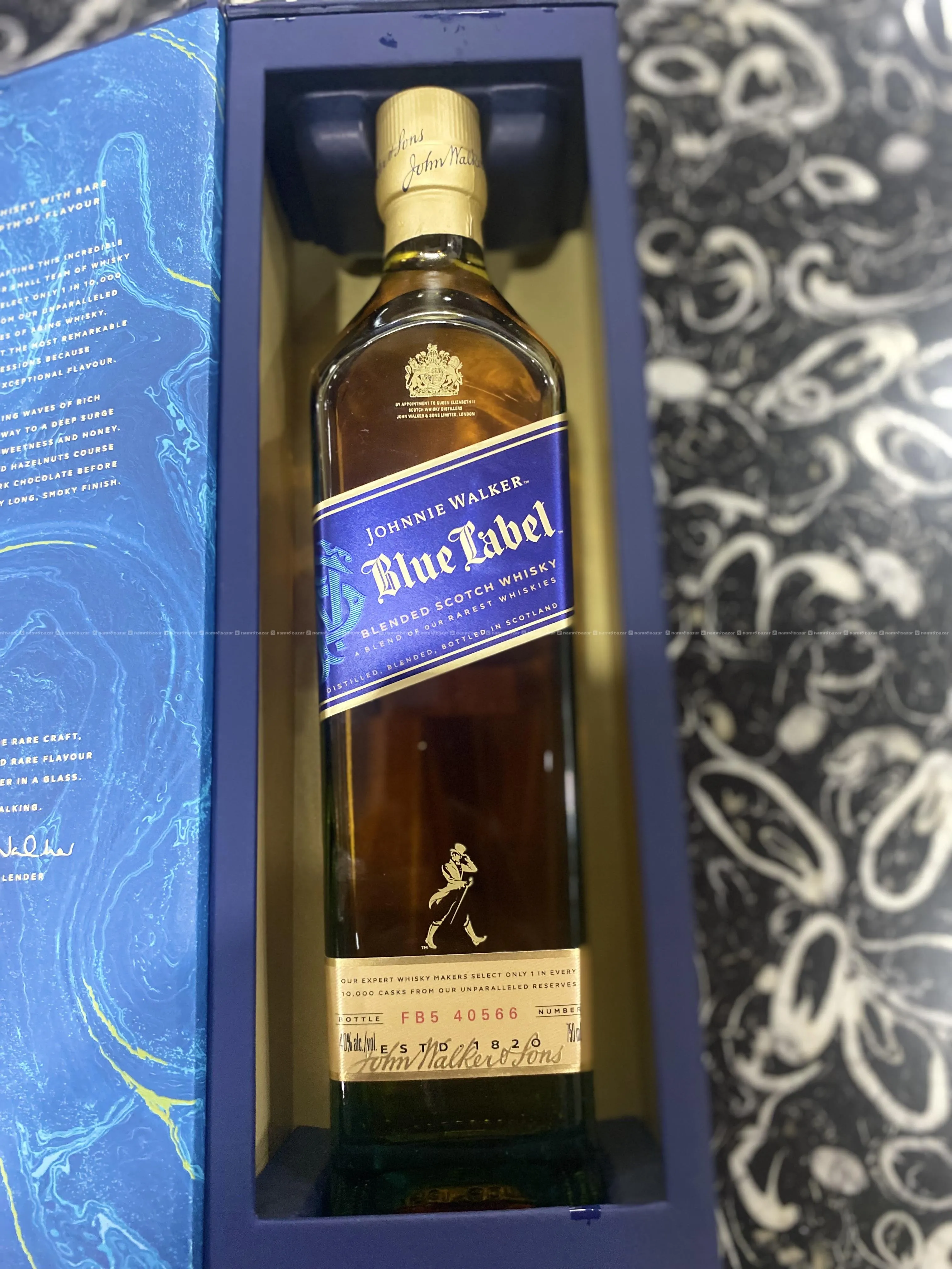 Blue Label 750ml 2