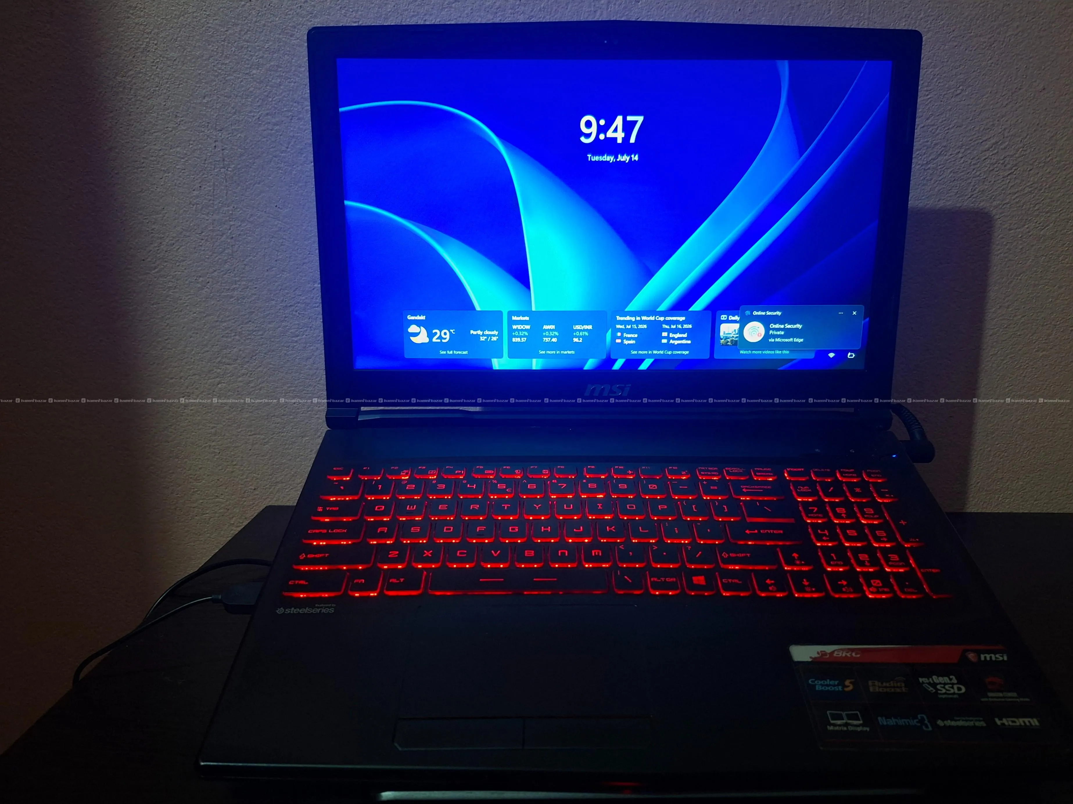 MSI Laptop| i7-8750H| GTX 1050 4GB| 1.3TB Storage 4