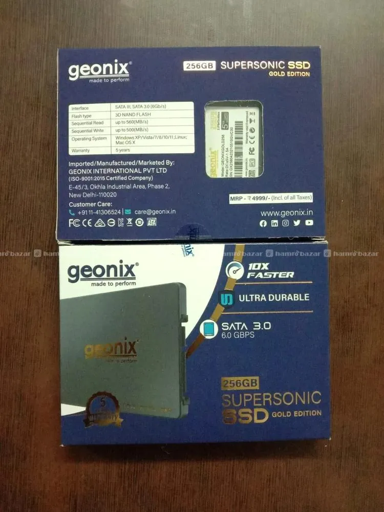 256 GB SATA SSD 2