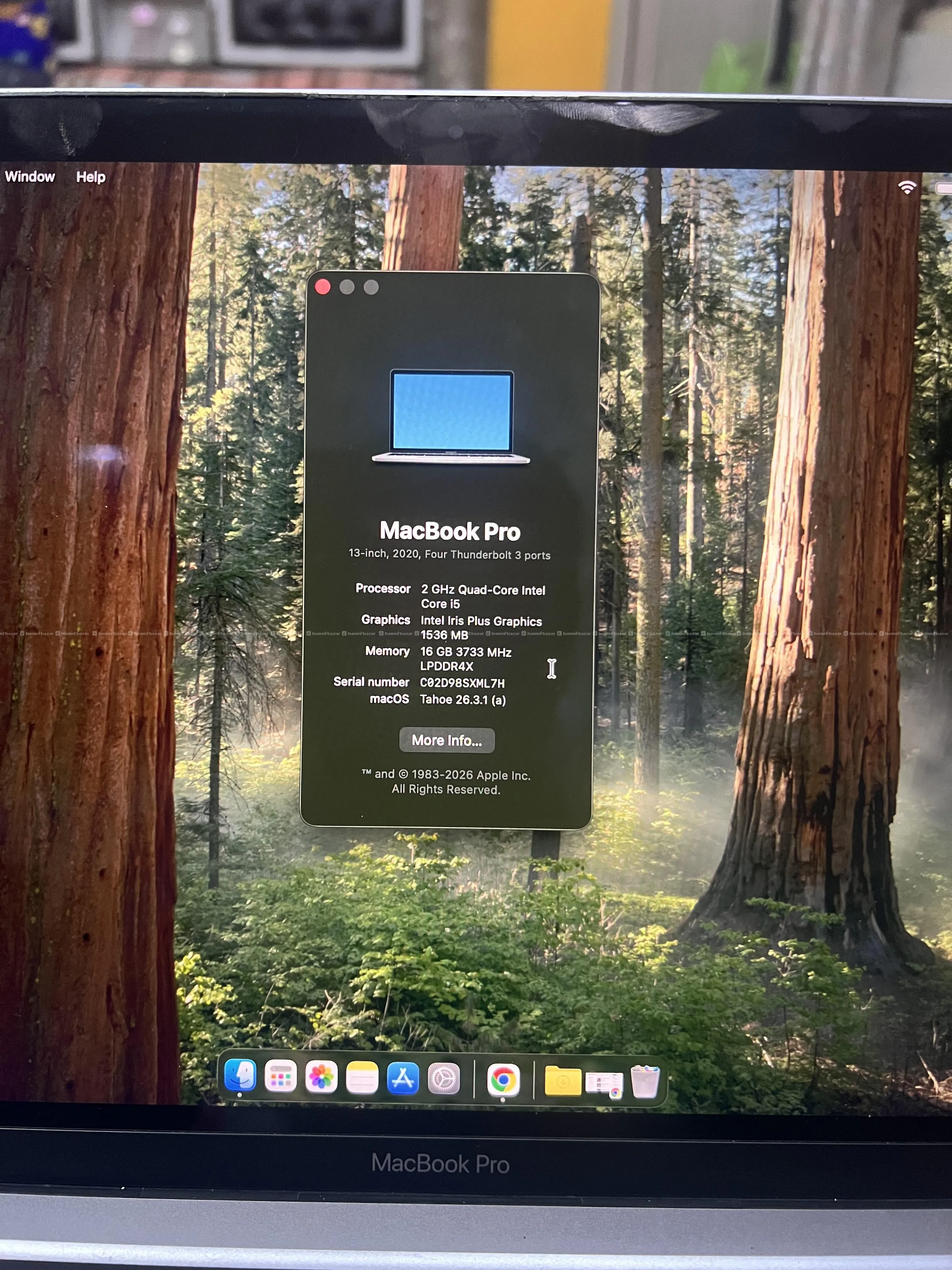 Macbook Pro 2020 (Intel) - 16 GB RAM 2