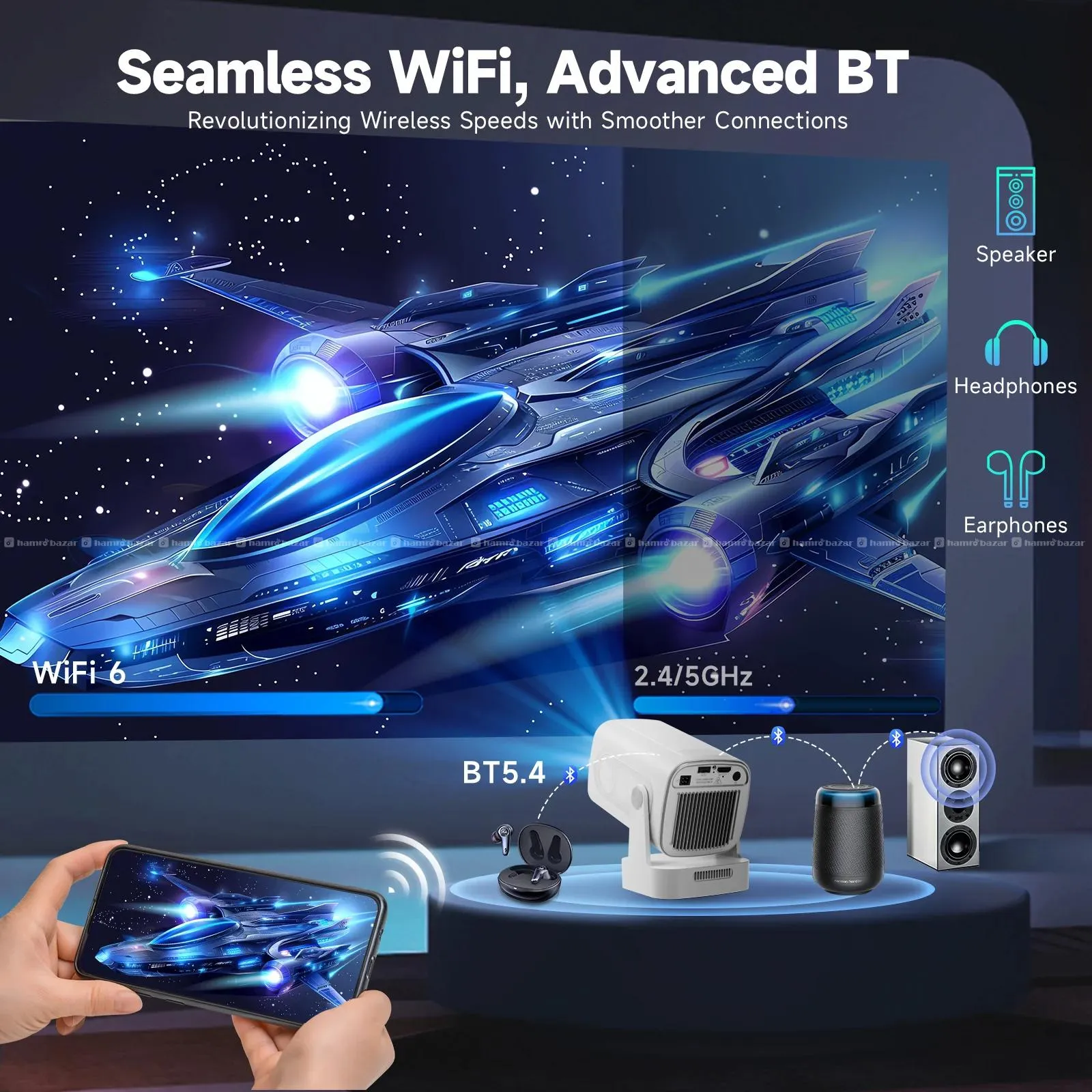 HY310 Smart Projector 2