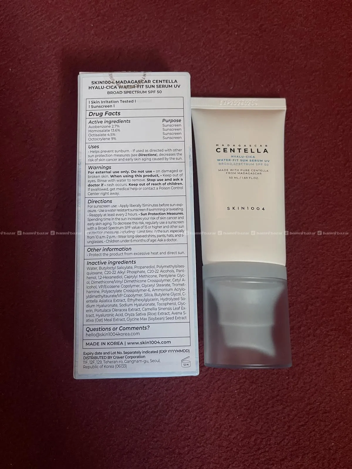 skin1004 centella sunscreen 5