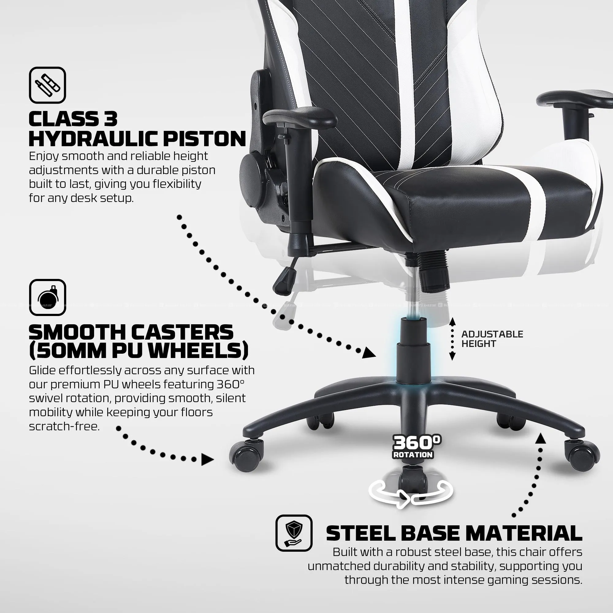 Fantech GC194 Gaming Chair 3