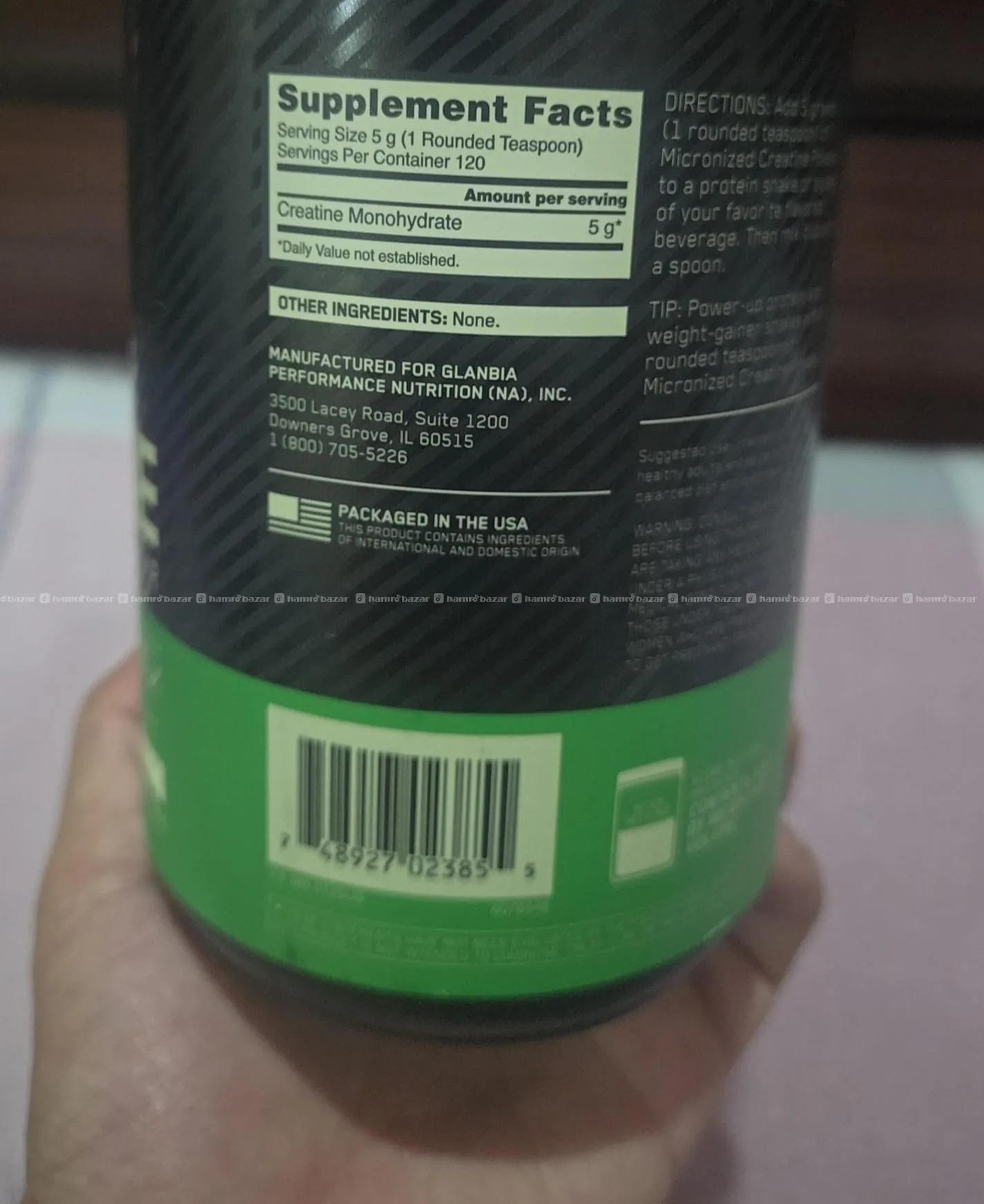 ON Creatine Monohydrate Authentic Product 2