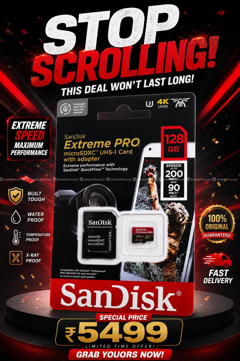 sandisk 128 gb sd card attractive price 1