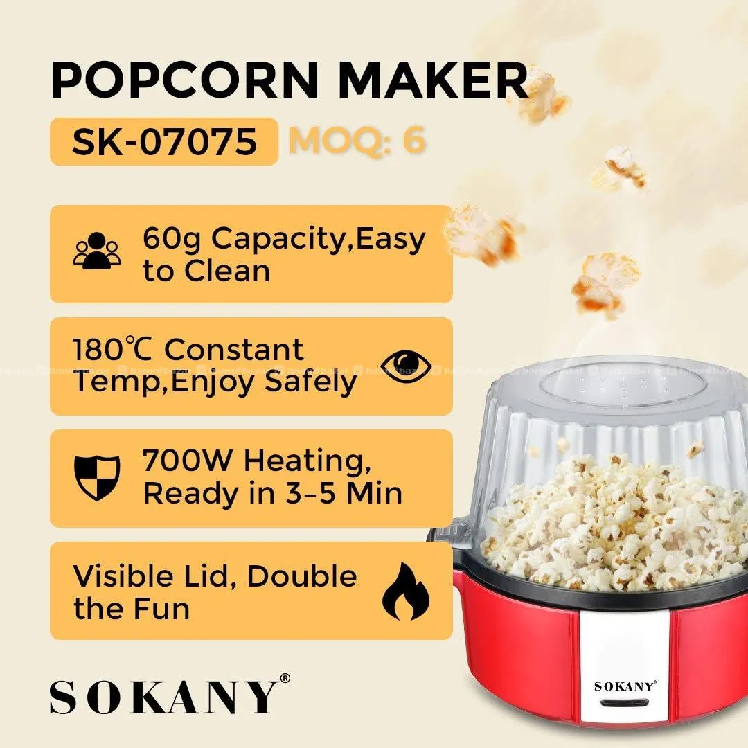 Popcorn Maker ( Sokany Brand ) 4