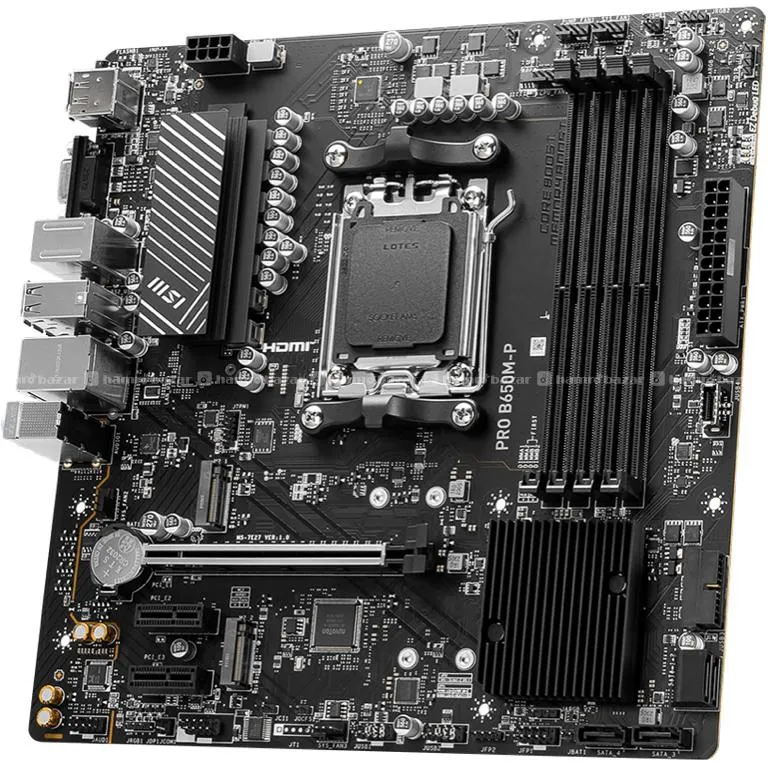 MSI PRO B650M-P AM5 DDR5 Motherboard 2