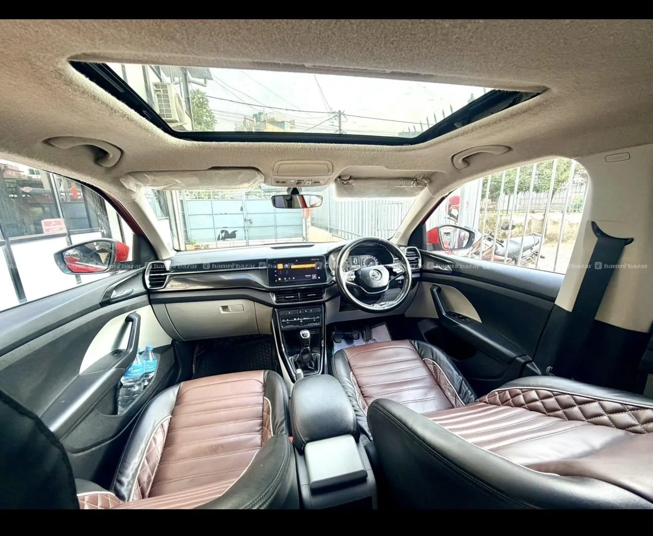 singlehand 2021 kushaq style sunroof 70% finance 2