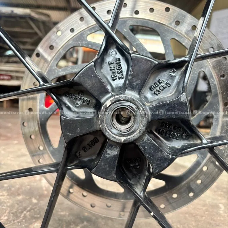 Ktm Adventure 250 Front Alloy Wheel Rim Black 5