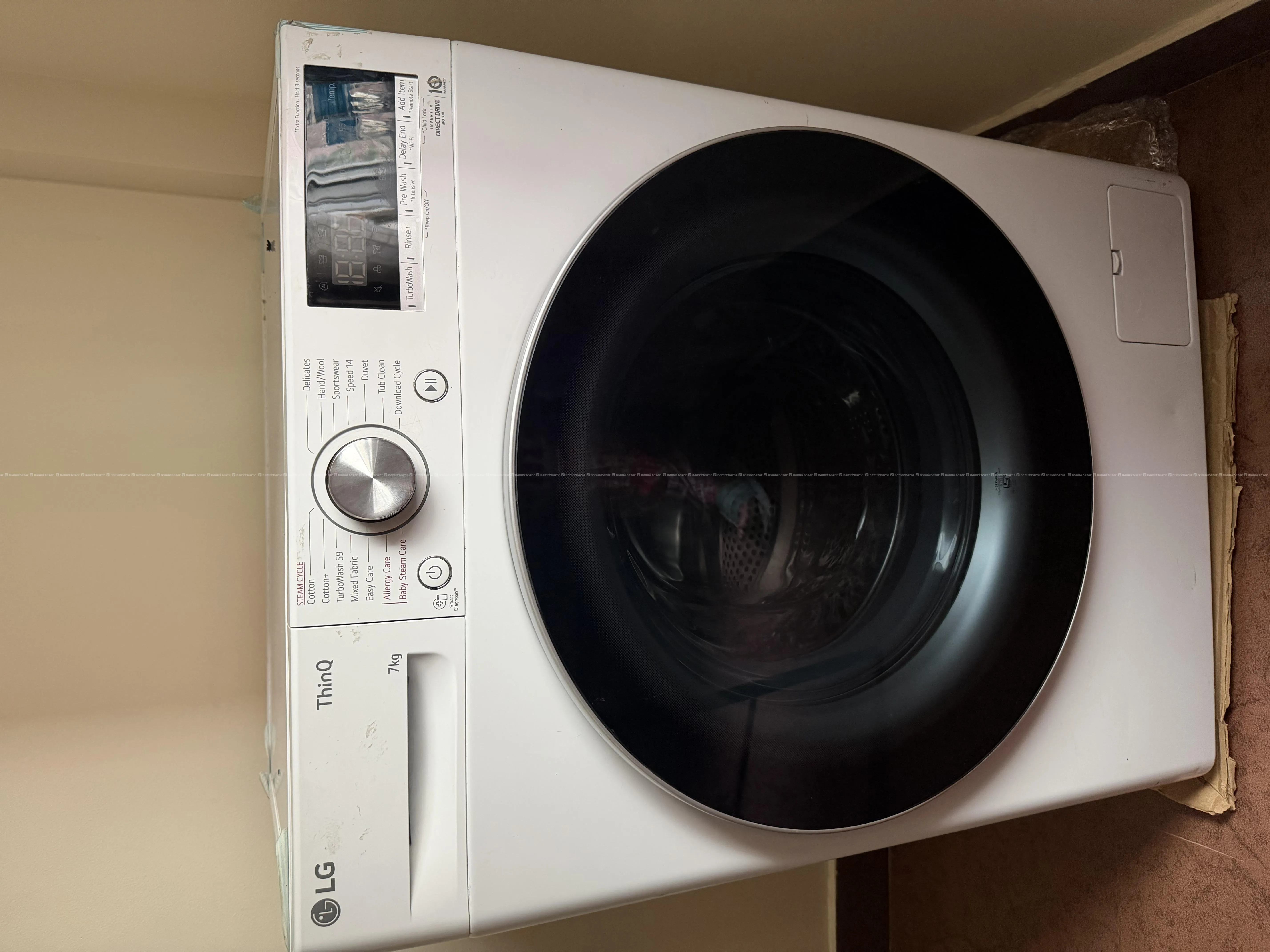 LG washing machine 7 kgs 2