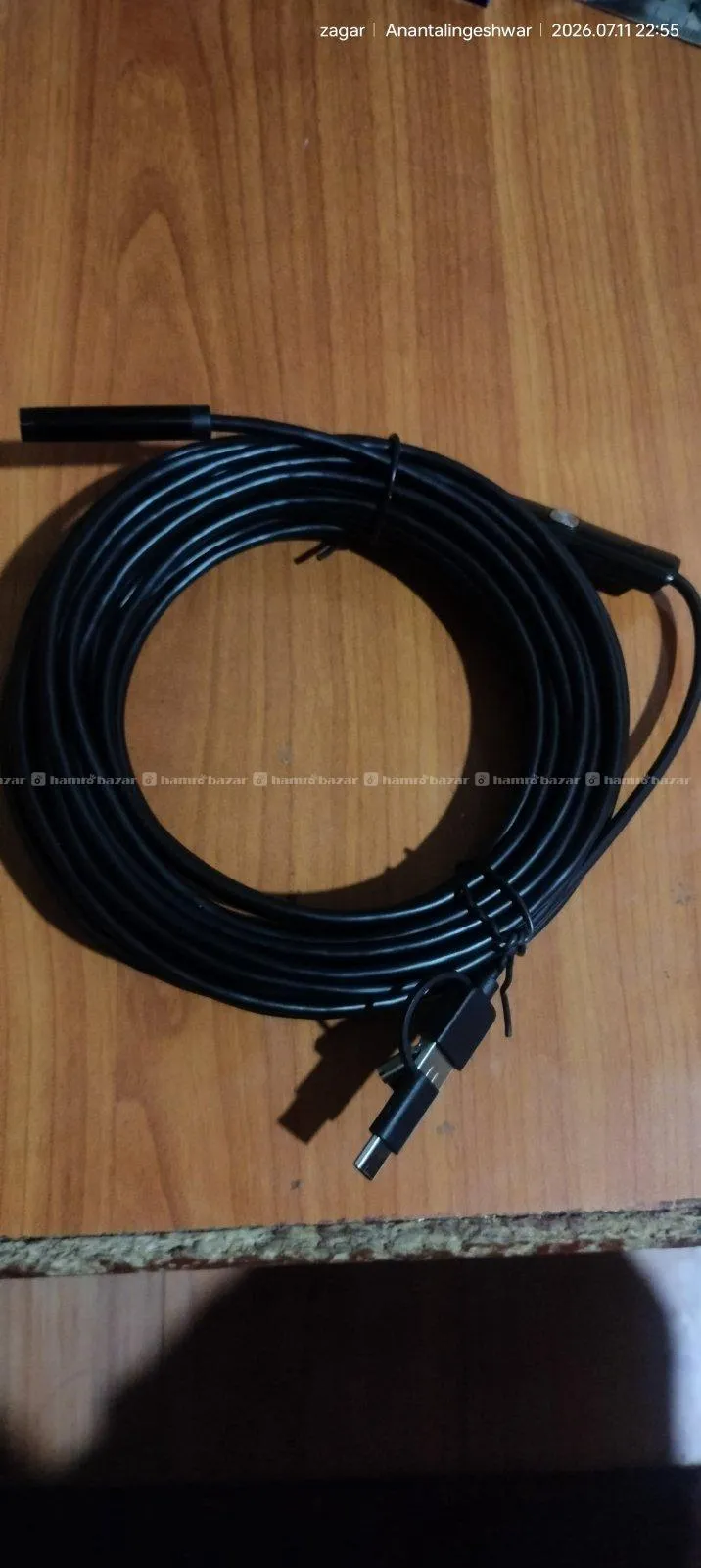 new 3 in 1 endoscopy camera 8m 8 led light 2