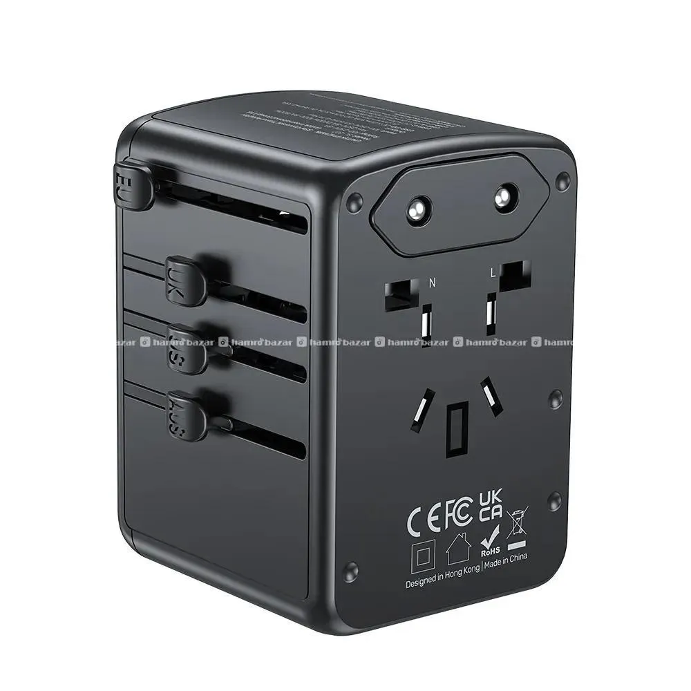 Unitek P1121ABK01 35W Universal Travel Adaptor 5