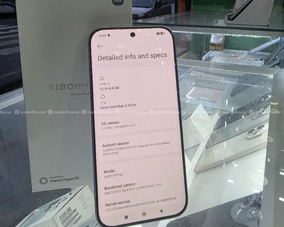 xiaomi 17t 12/512 fresh new phone मात्र 7 दिन use 3