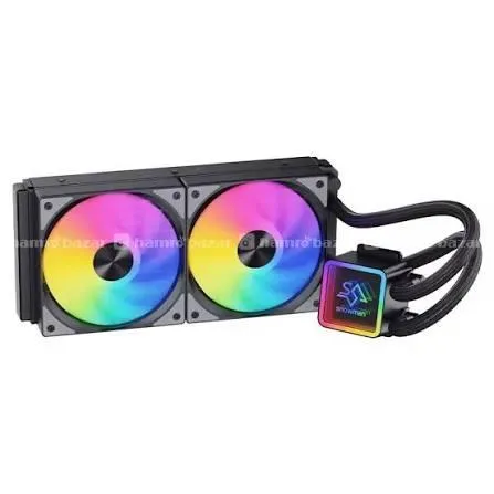 SNOWMAN KS240 ARGB BLACK CPU AIO COOLER 3