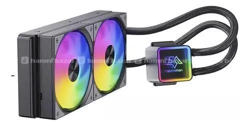 SNOWMAN KS240 ARGB BLACK CPU AIO COOLER 2