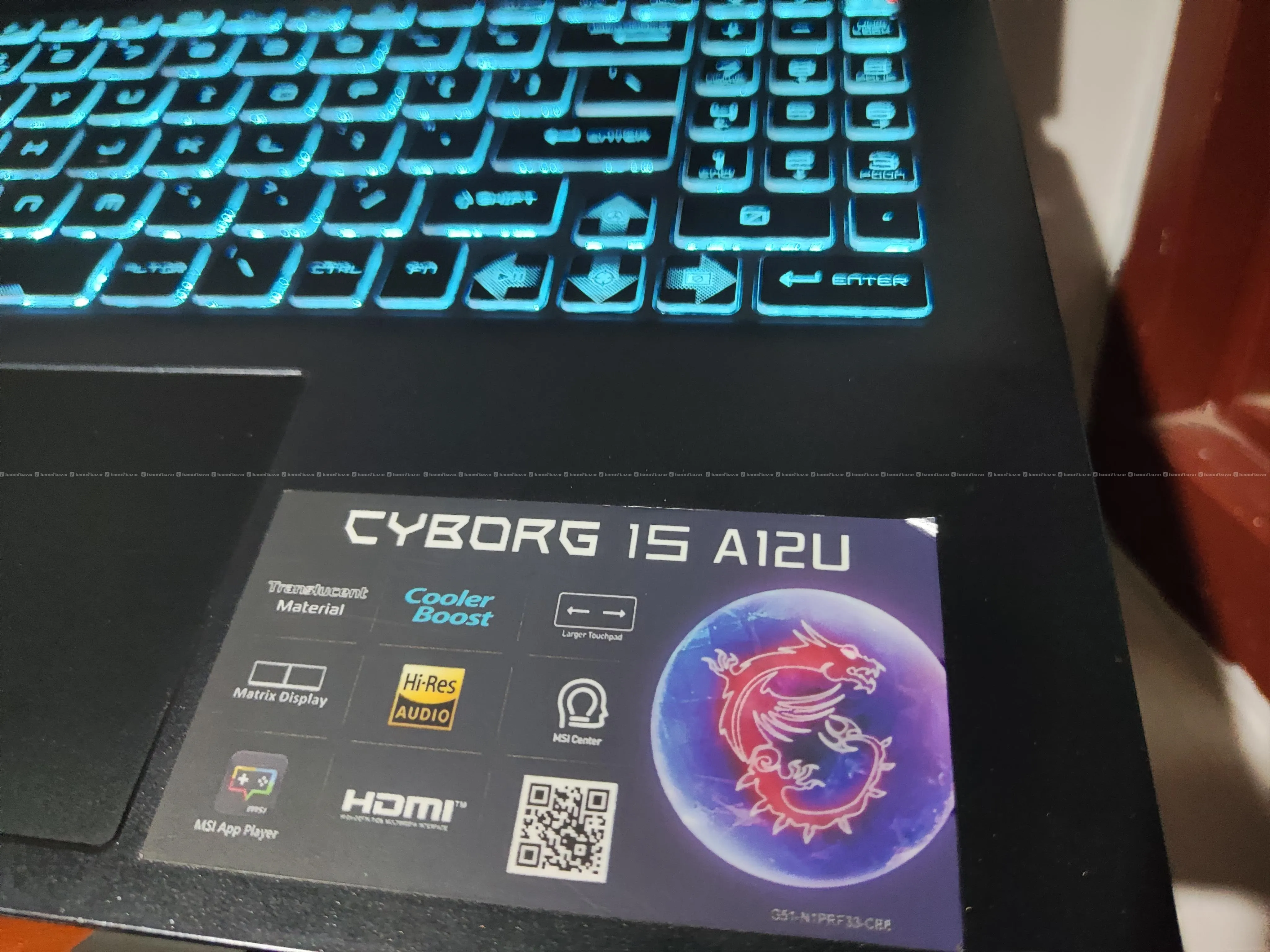 Gaming Laptop RTX 3050, intel 12th gen, 16gb DDR5 3