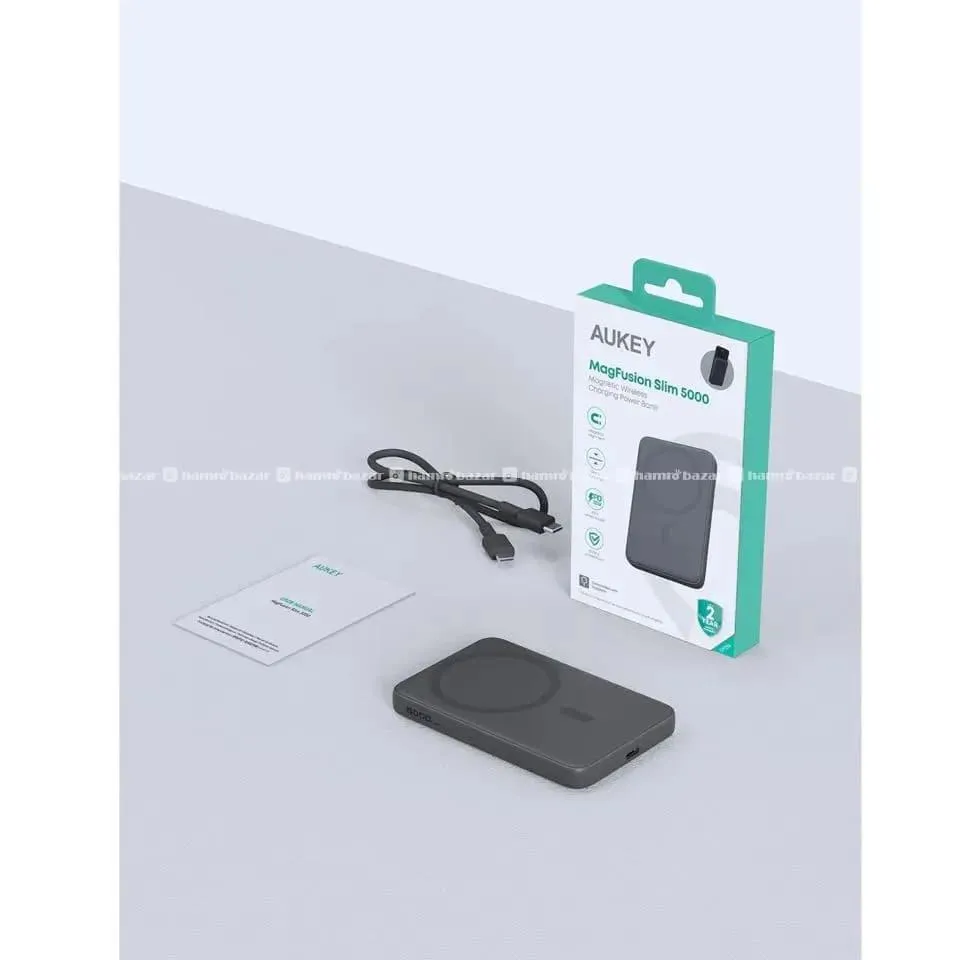 Aukey Magfusion slim wireless Powerbank 10k PBMS03 4