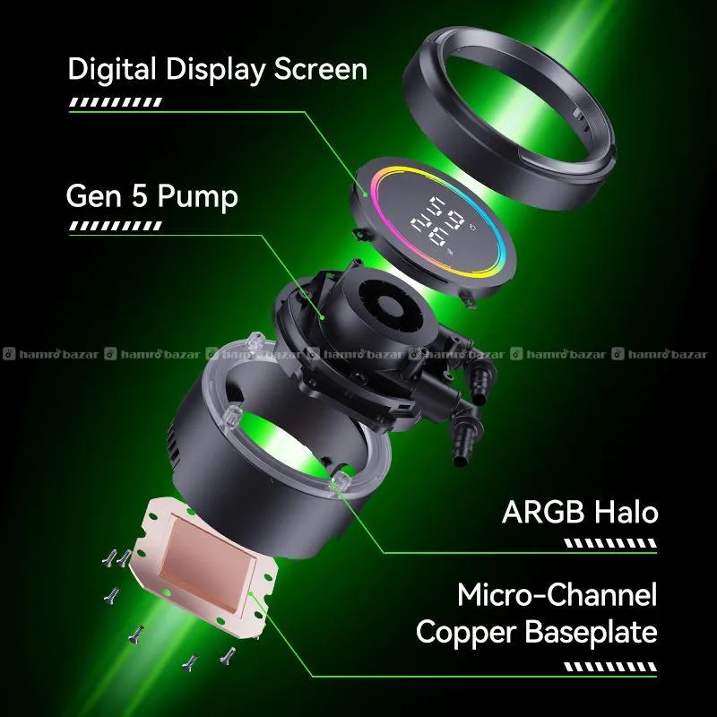 SNOWMAN KM360 DIGITAL ARGB (BLACK) 2