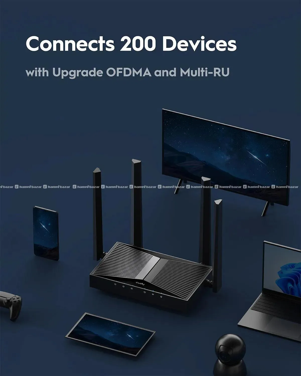 Cudy BE3600 Gigabit Wi-Fi 7 Router WR3600 4