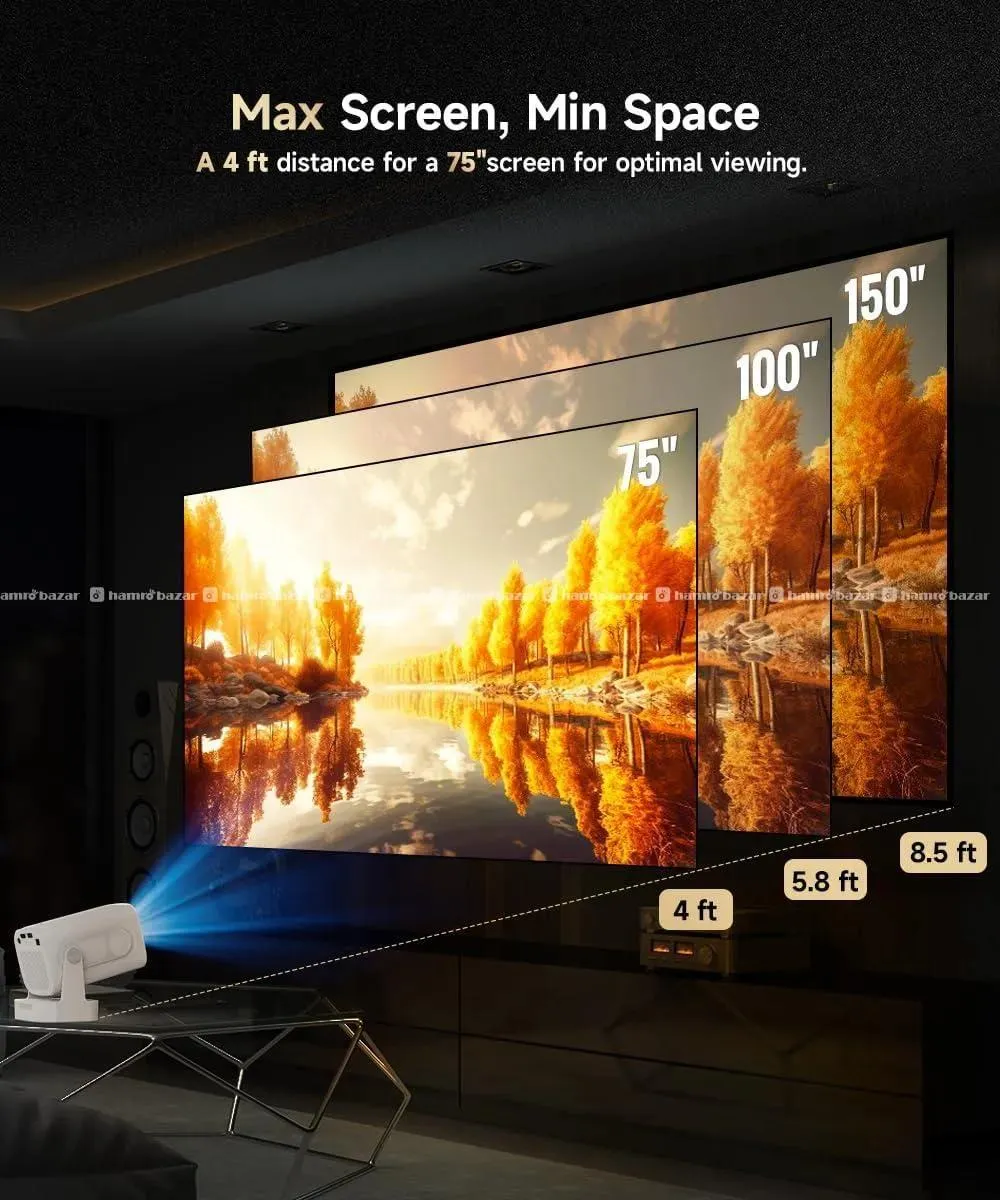 Magcubic Mini Smart Projector Hy320 320ansi 6