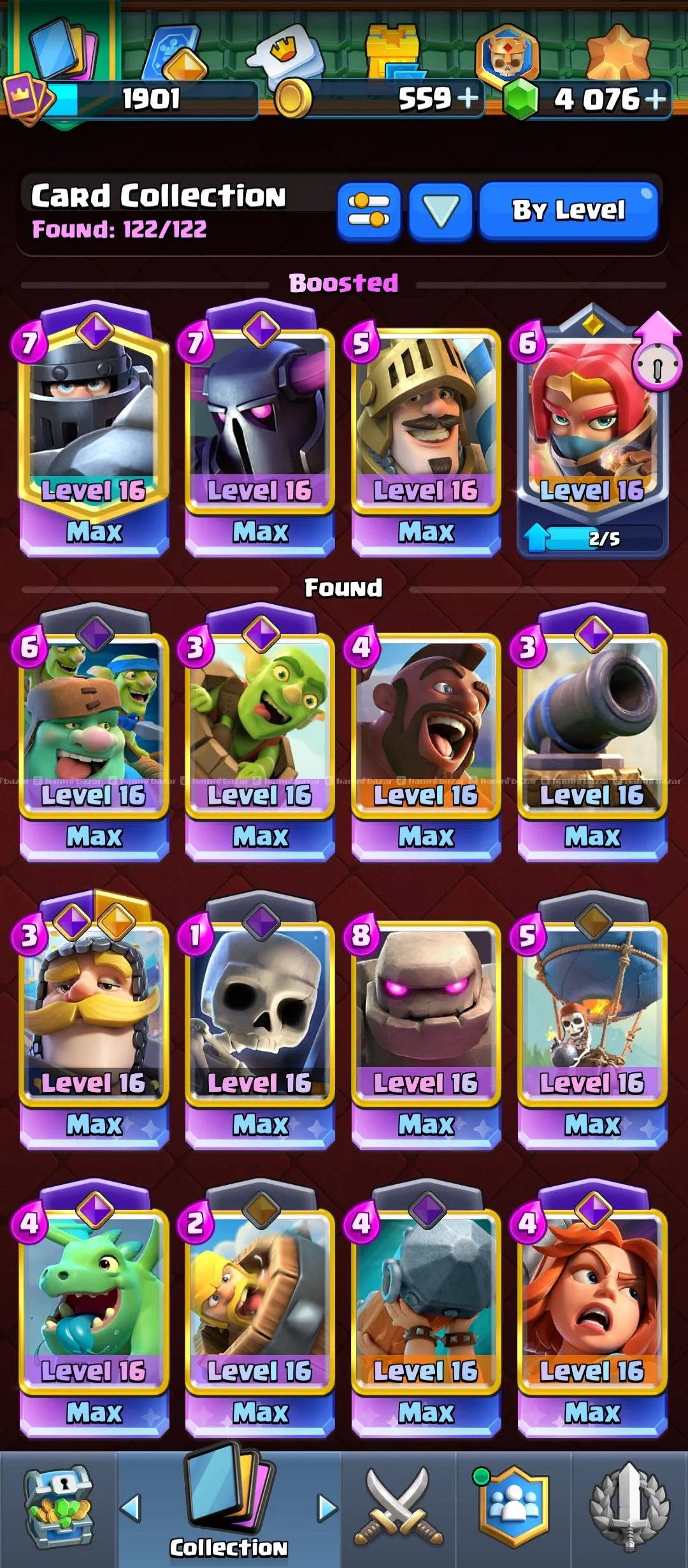 Clash Royale 14000 trophy Id for sale !! 3